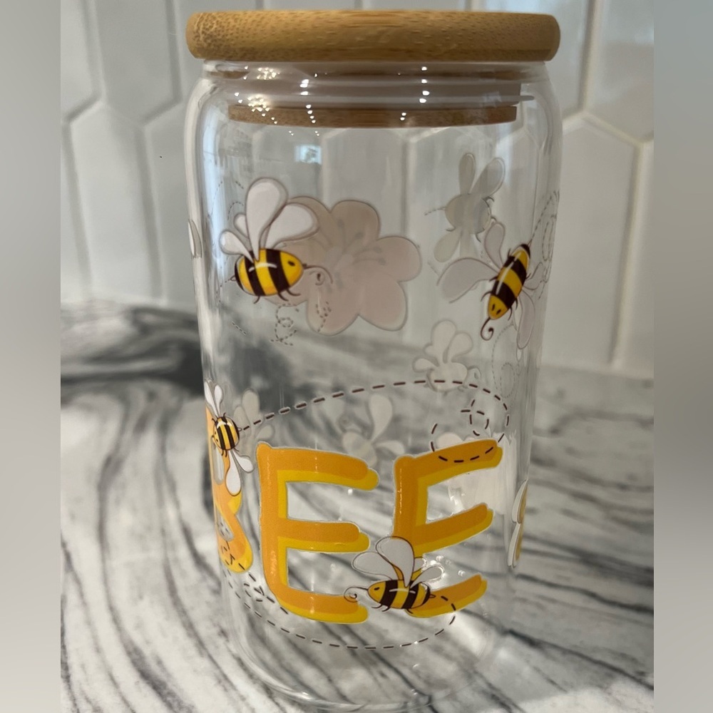 SUNFLOWERS & BEES drinkware - Picture 6 of 7